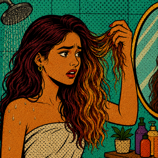 The Hidden Effects of Copper in Your Shower Water on Coloured Hair