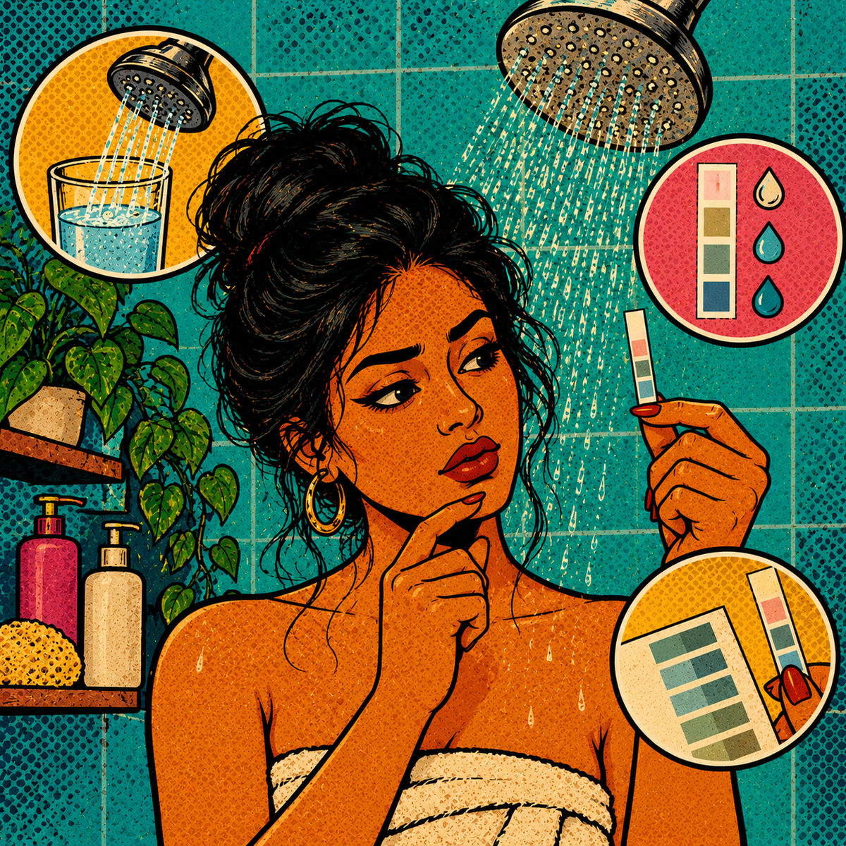 How to test your shower water hardness at home in ten minutes